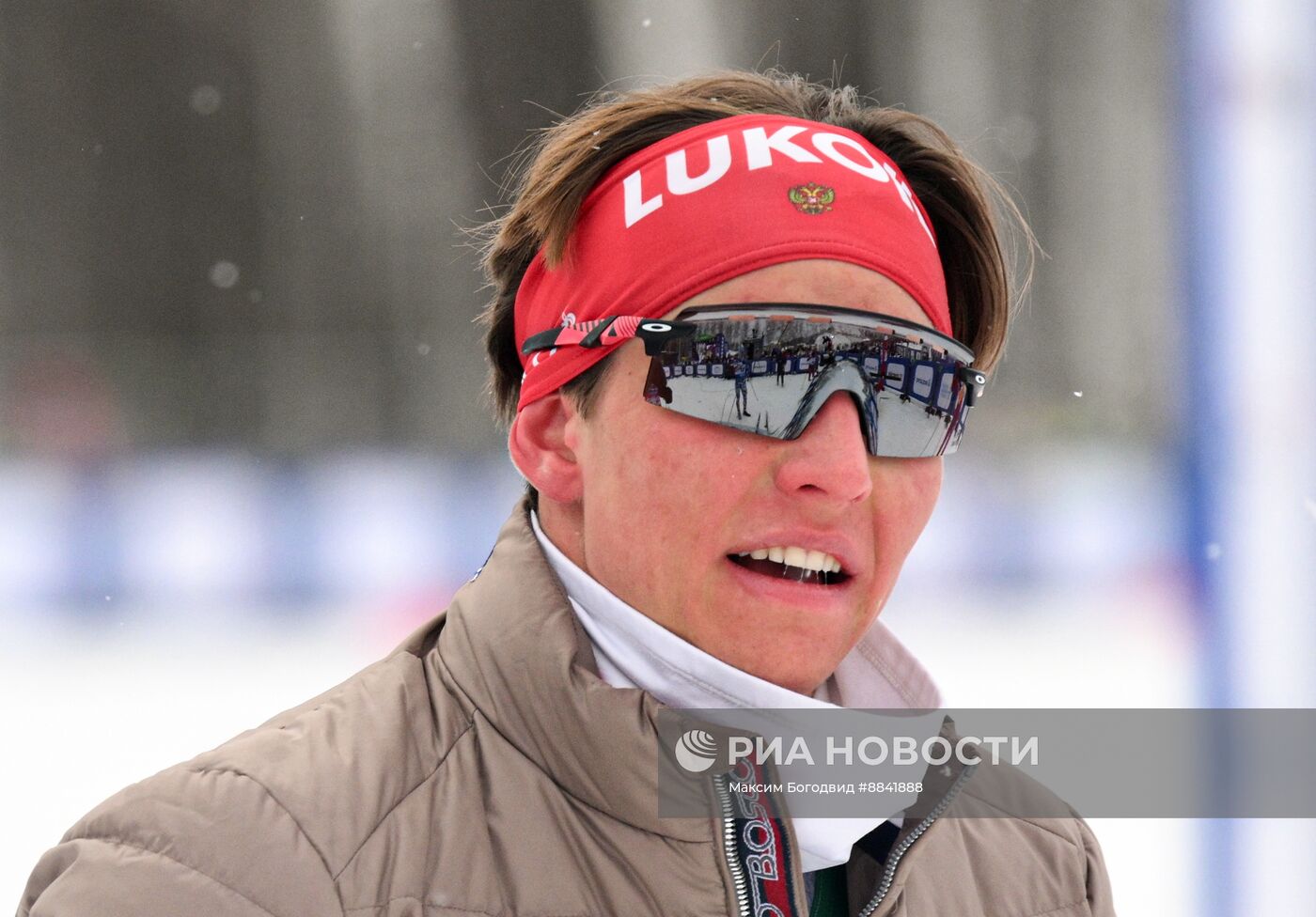 Лыжные гонки. Кубок России. Свободный стиль. Мужчины. 15 км