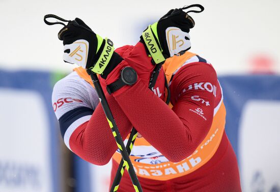 Лыжные гонки. Кубок России. Свободный стиль. Мужчины. 15 км