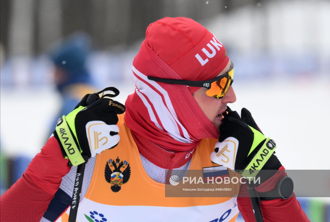 Лыжные гонки. Кубок России. Свободный стиль. Мужчины. 15 км