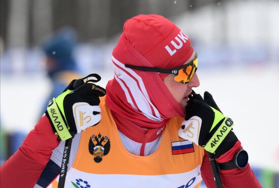 Лыжные гонки. Кубок России. Свободный стиль. Мужчины. 15 км