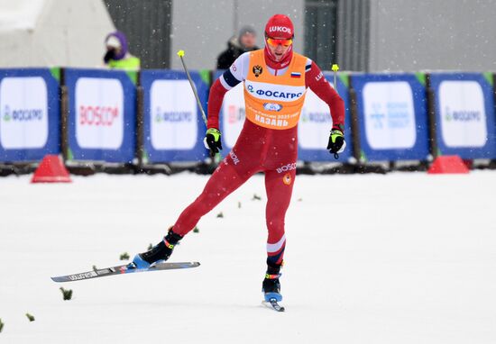 Лыжные гонки. Кубок России. Свободный стиль. Мужчины. 15 км