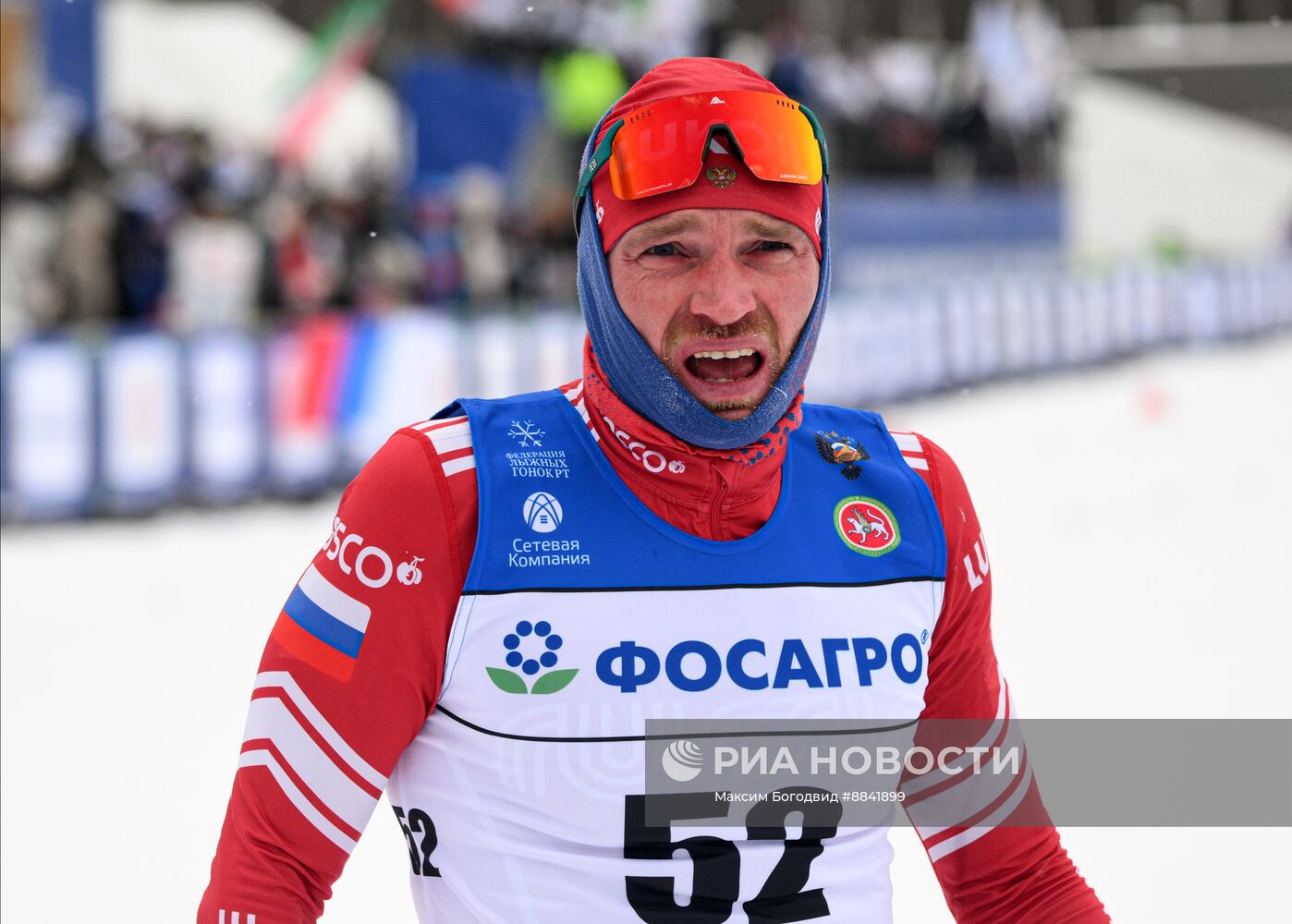 Лыжные гонки. Кубок России. Свободный стиль. Мужчины. 15 км