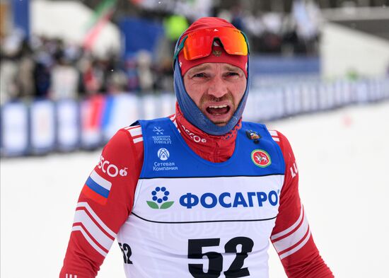 Лыжные гонки. Кубок России. Свободный стиль. Мужчины. 15 км