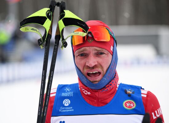 Лыжные гонки. Кубок России. Свободный стиль. Мужчины. 15 км