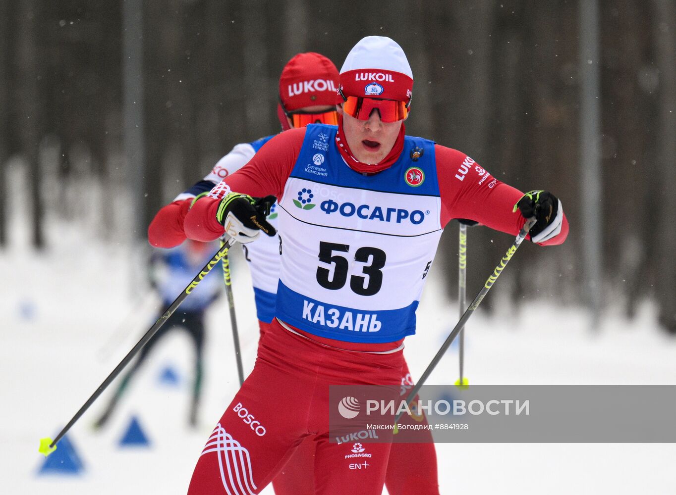 Лыжные гонки. Кубок России. Свободный стиль. Мужчины. 15 км