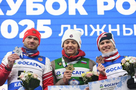 Лыжные гонки. Кубок России. Свободный стиль. Мужчины. 15 км