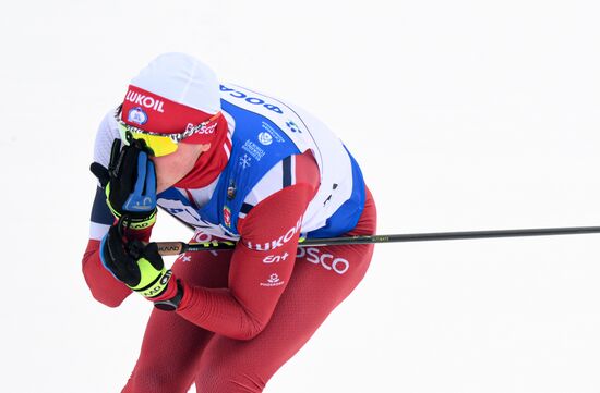 Лыжные гонки. Кубок России. Свободный стиль. Мужчины. 15 км