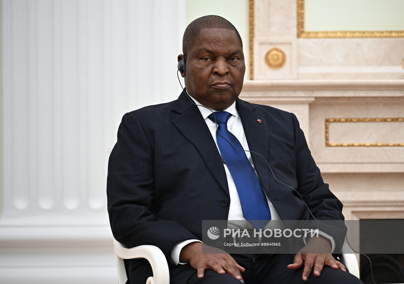 Встреча президента Владимира Путина с президентом ЦАР Ф. А. Туадерой