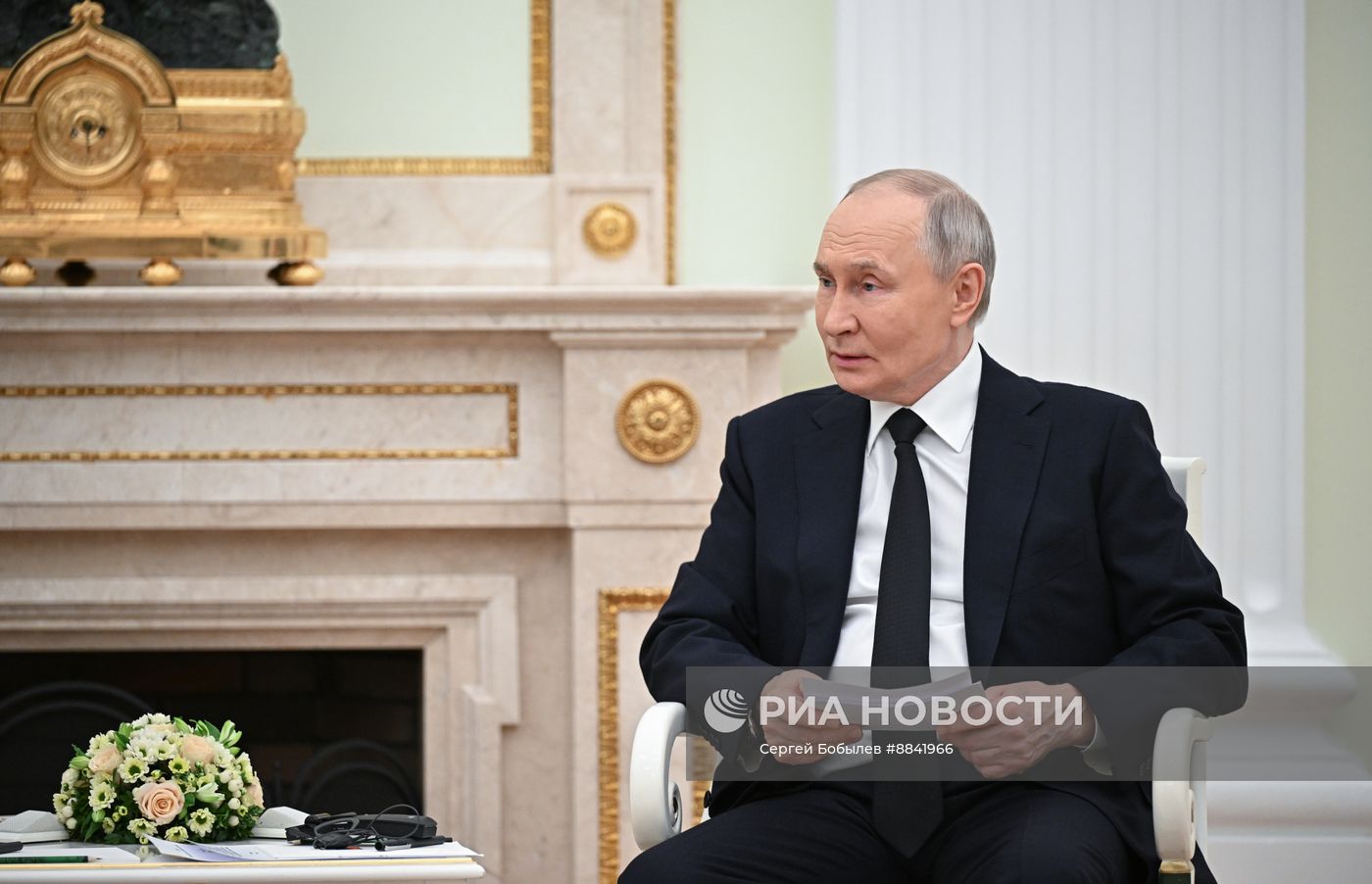 Встреча президента Владимира Путина с президентом ЦАР Ф. А. Туадерой