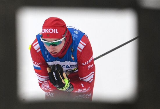 Лыжные гонки. Кубок России. Свободный стиль. Мужчины. 15 км