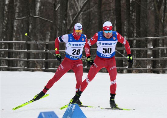 Лыжные гонки. Кубок России. Свободный стиль. Мужчины. 15 км