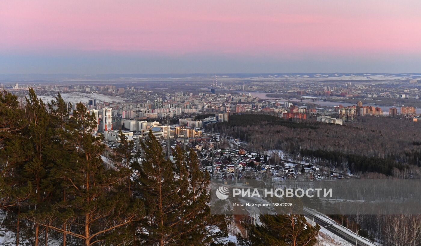 Зима в Сибири