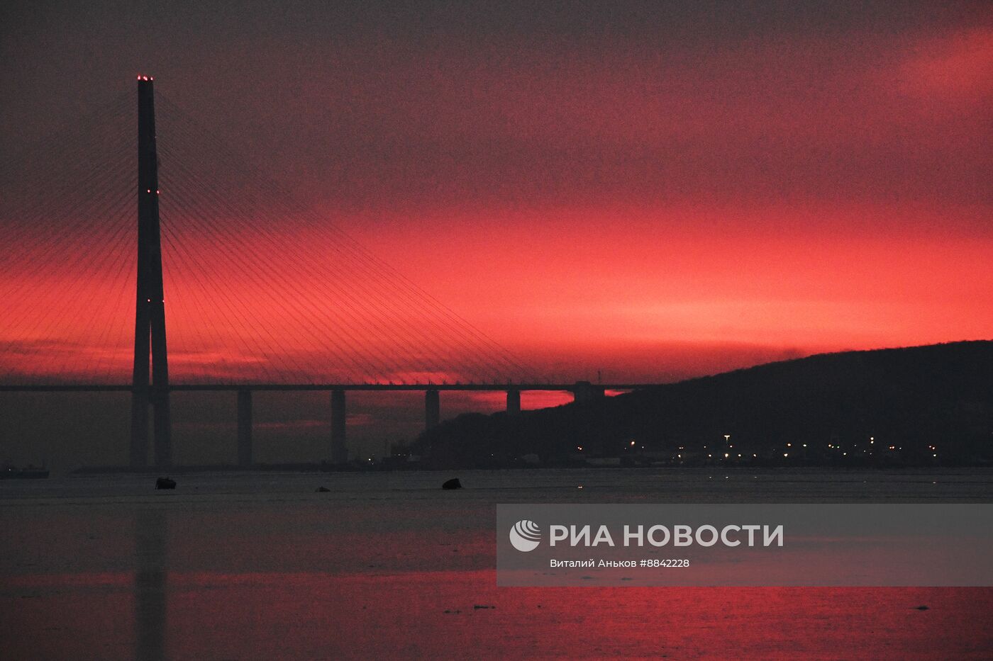 Зима во Владивостоке