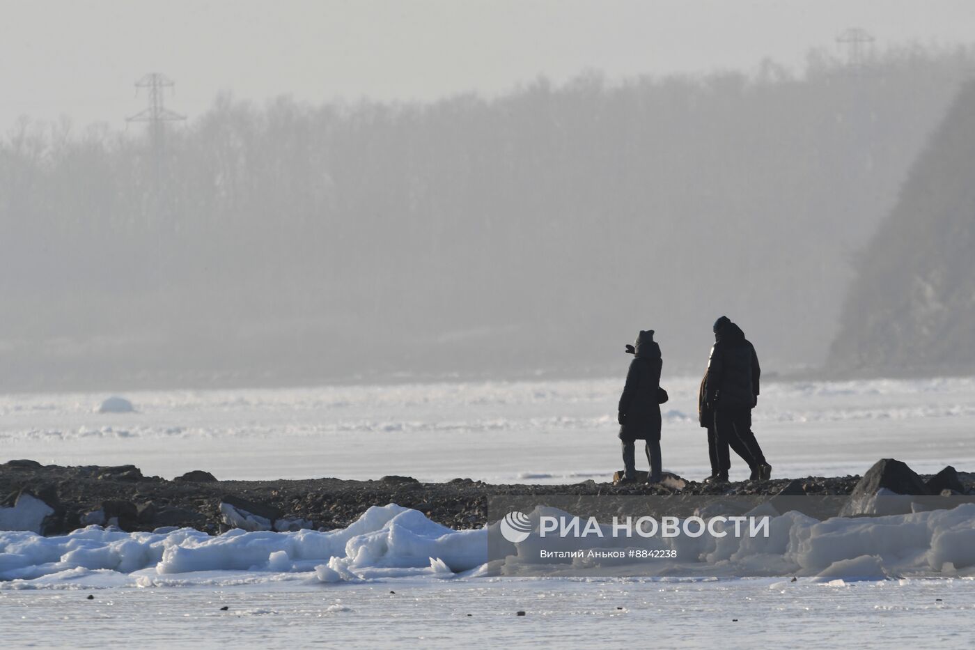 Зима во Владивостоке