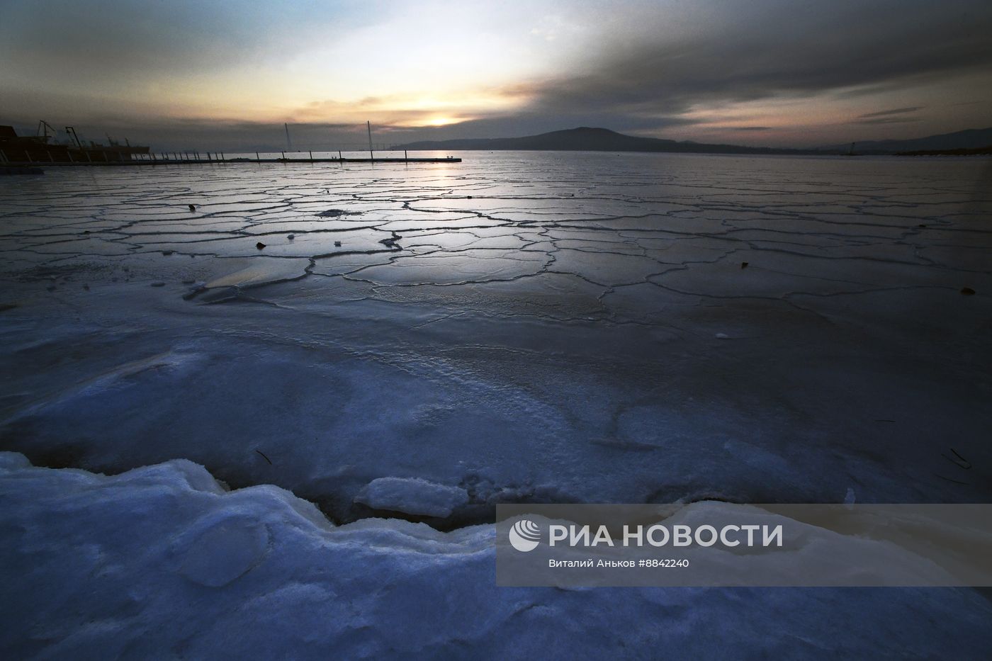 Зима во Владивостоке
