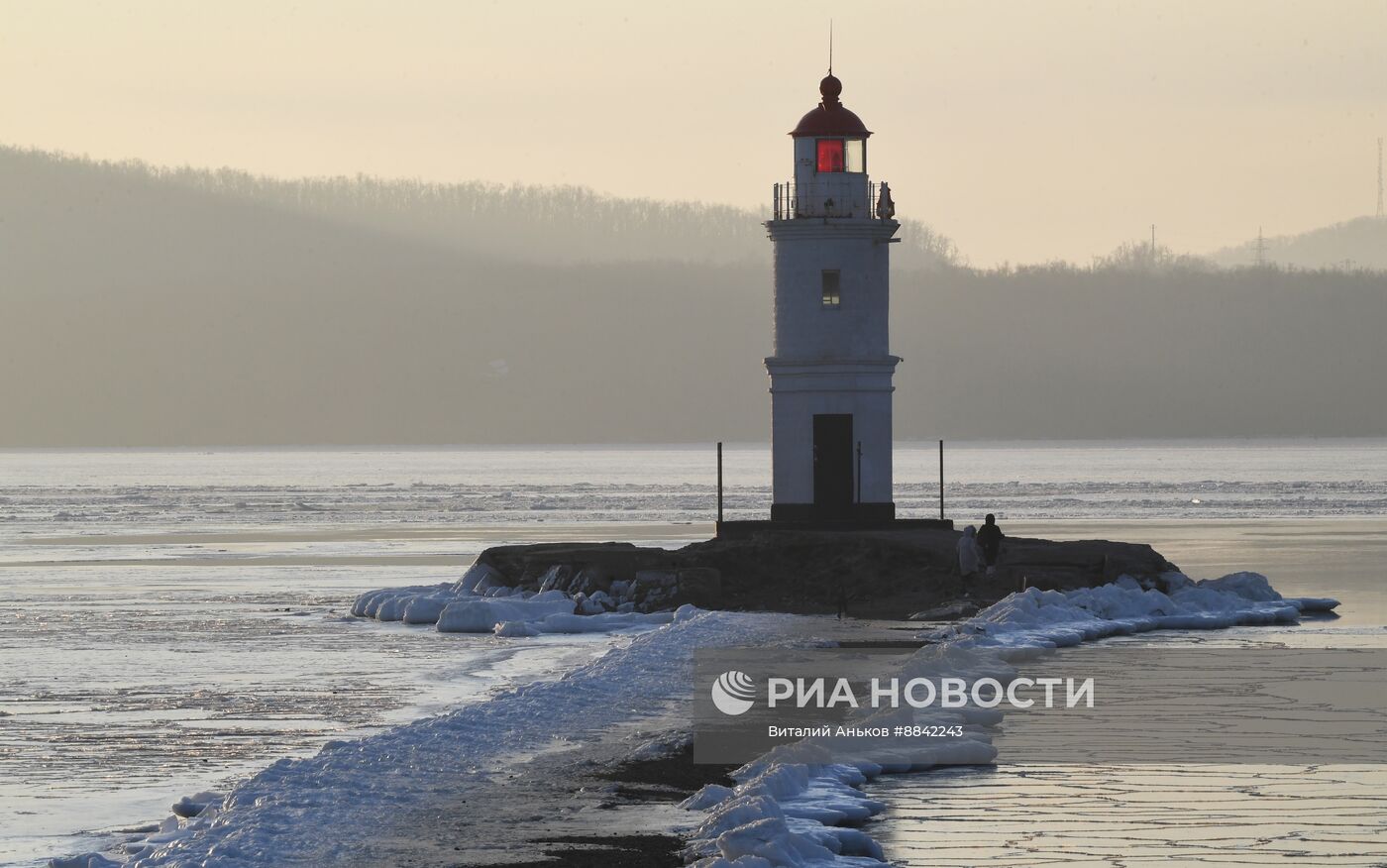 Зима во Владивостоке