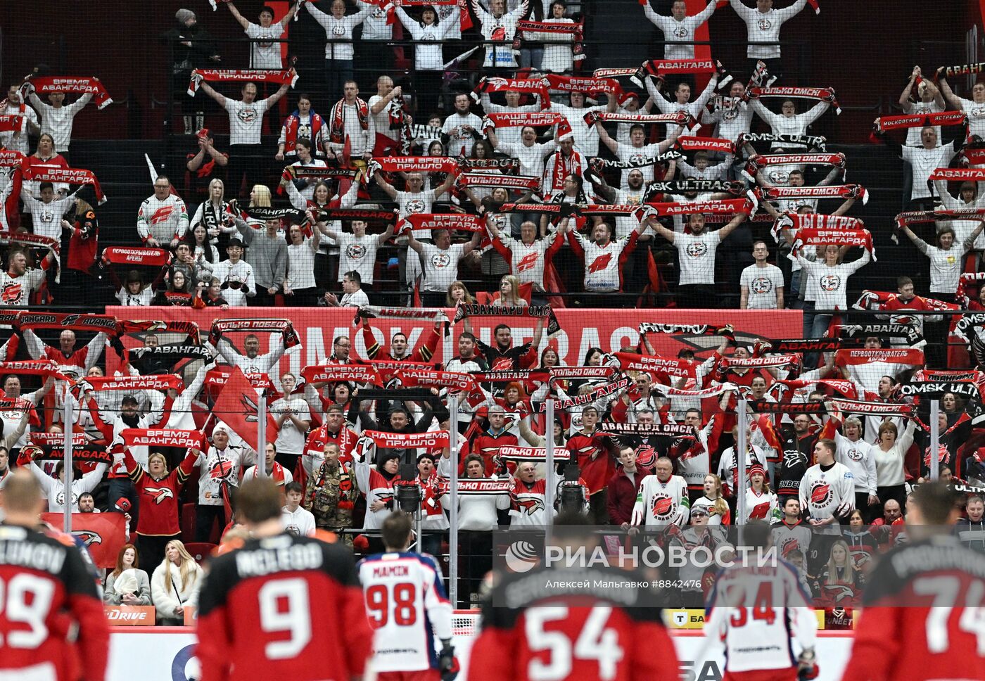 Хоккей. КХЛ. Матч "Авангард" - ЦСКА