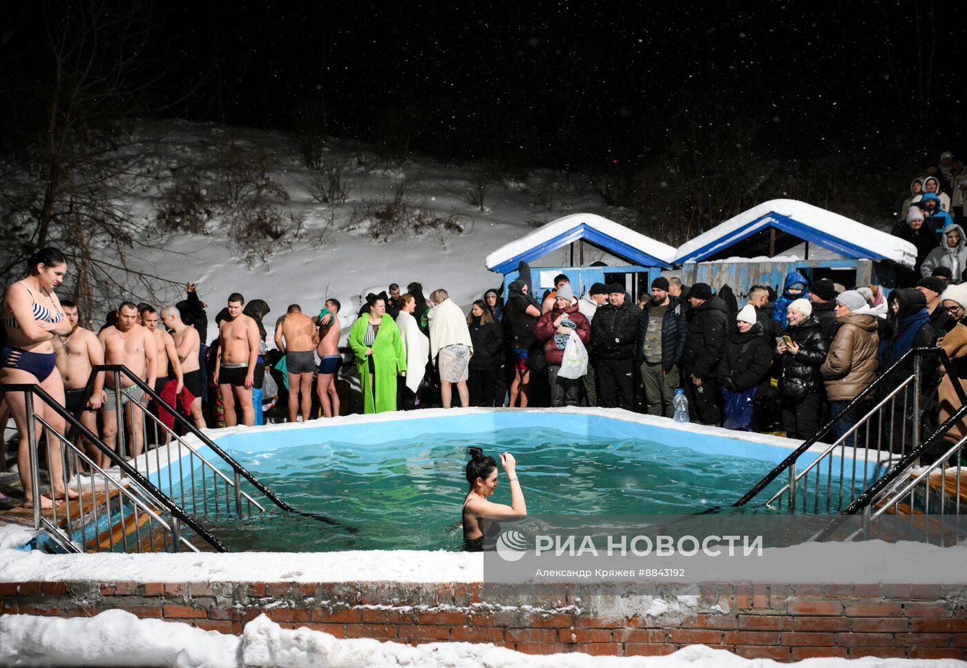 Празднование Крещения в России