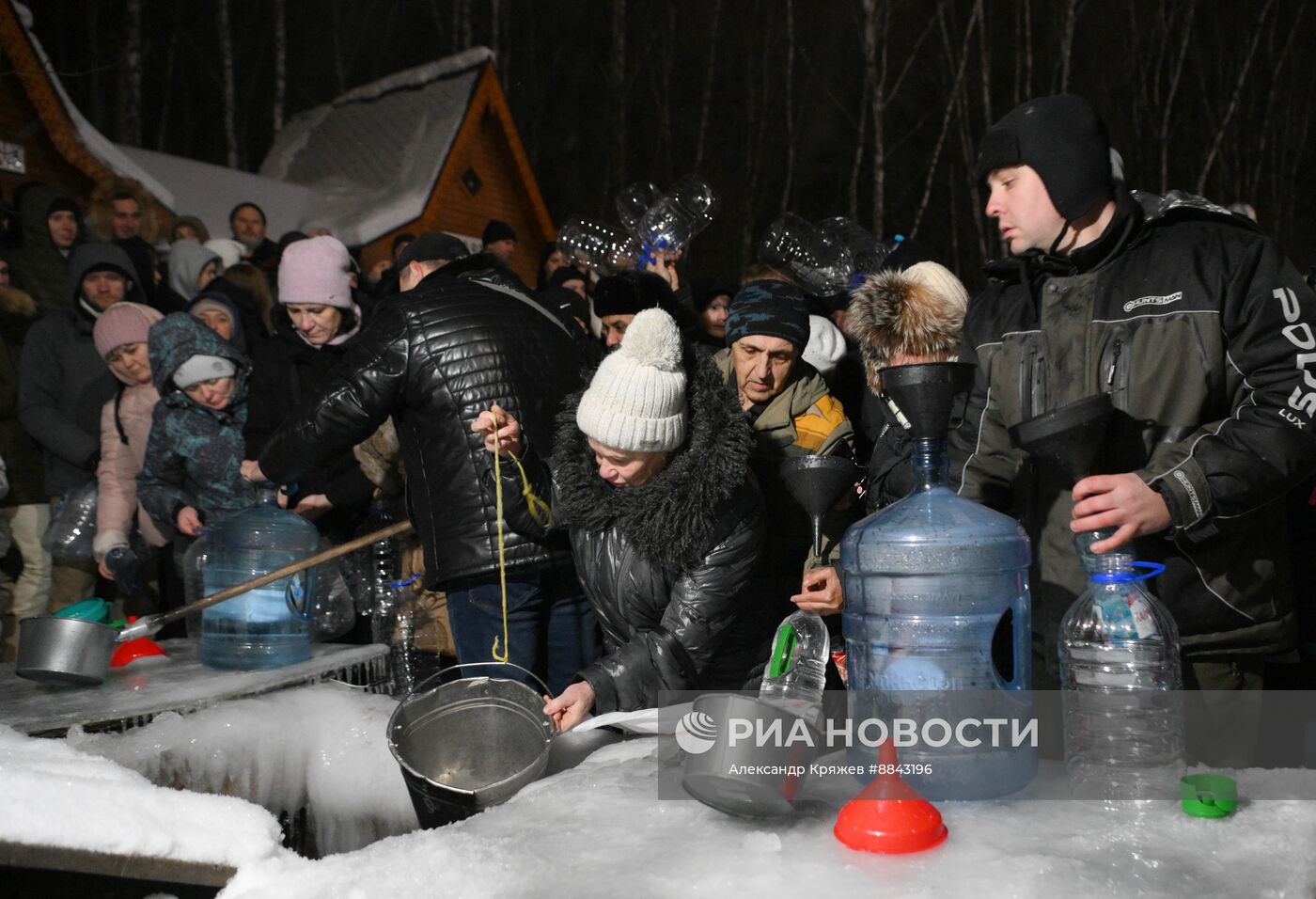 Празднование Крещения в России