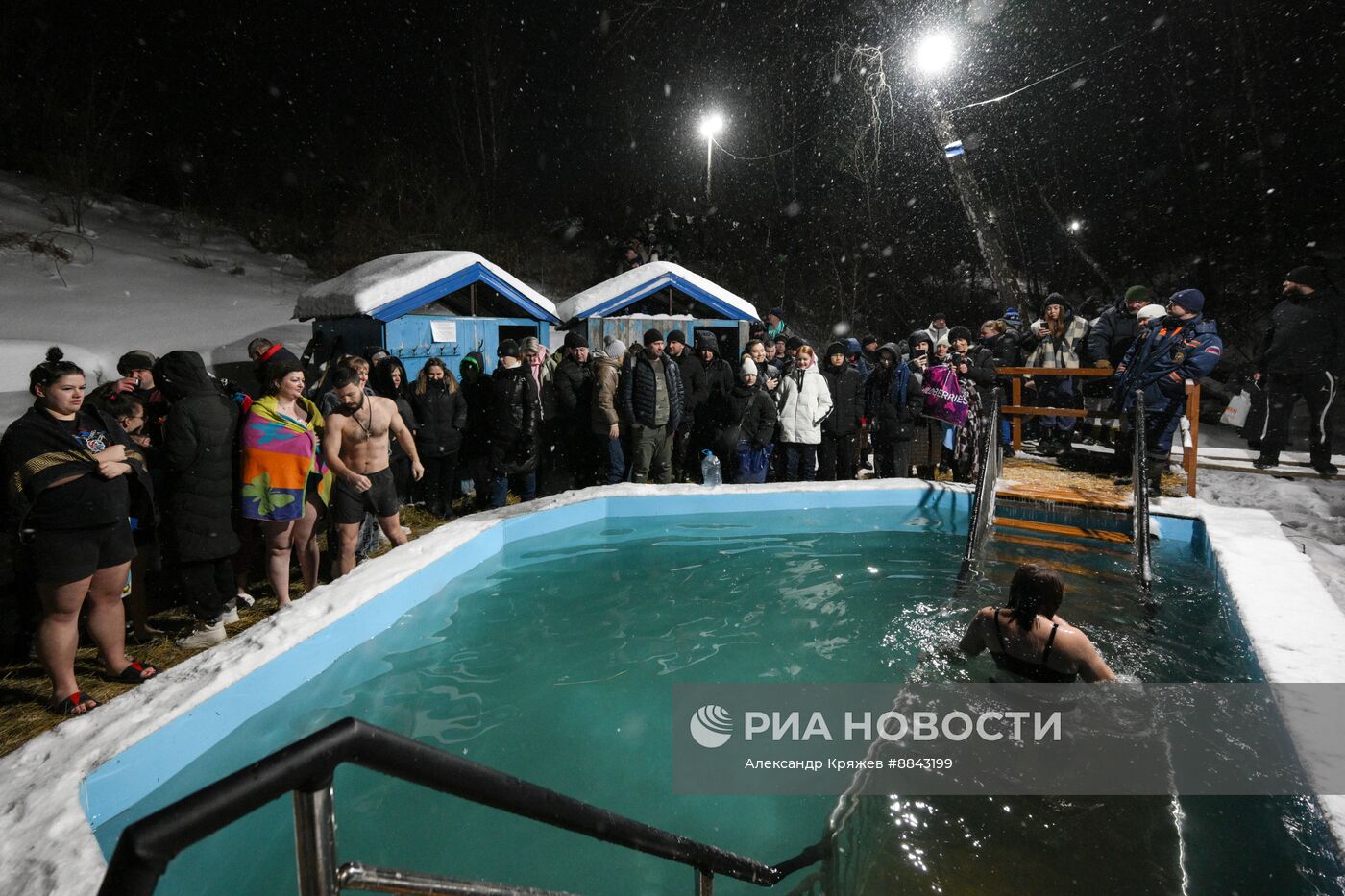 Празднование Крещения в России