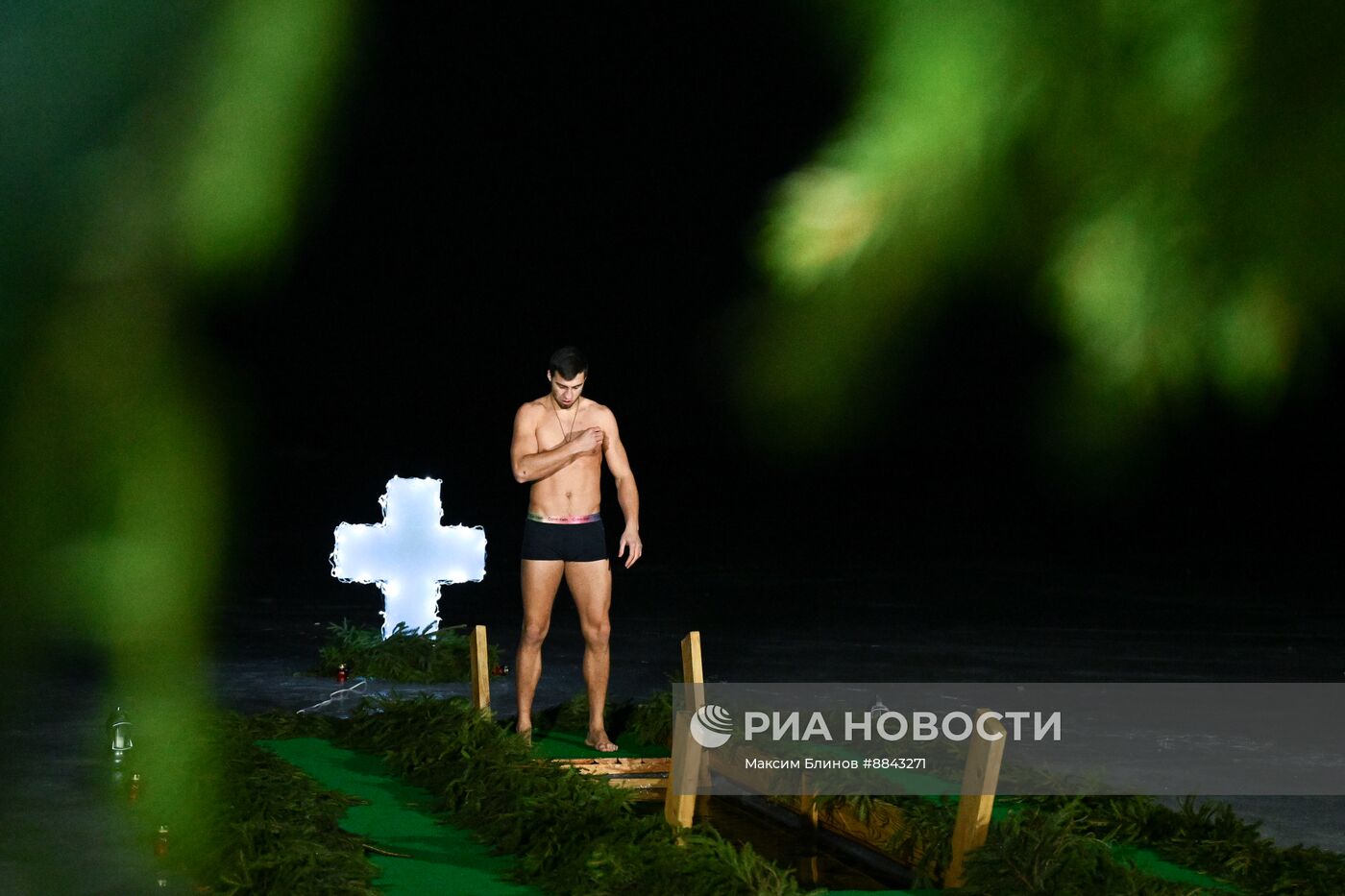 Празднование Крещения в России