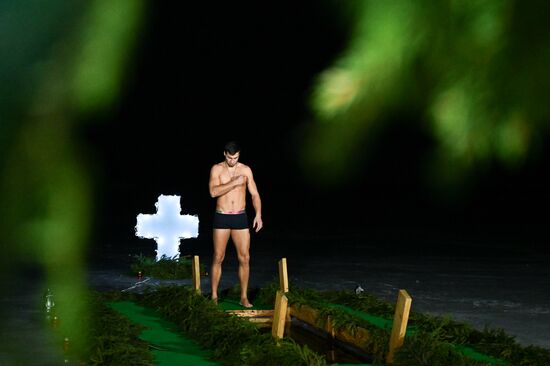 Празднование Крещения в России