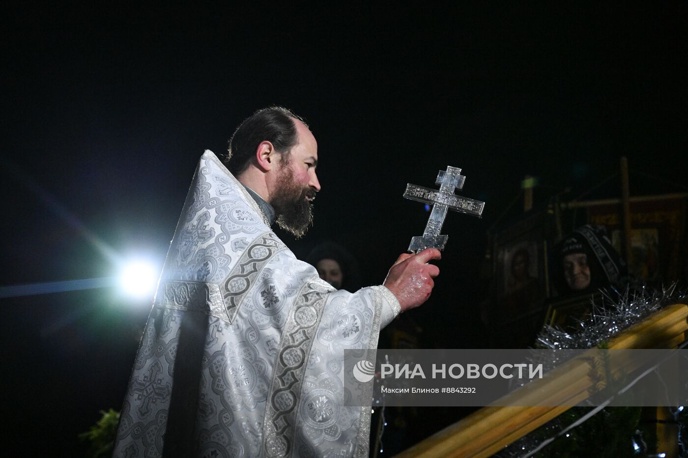 Празднование Крещения в России