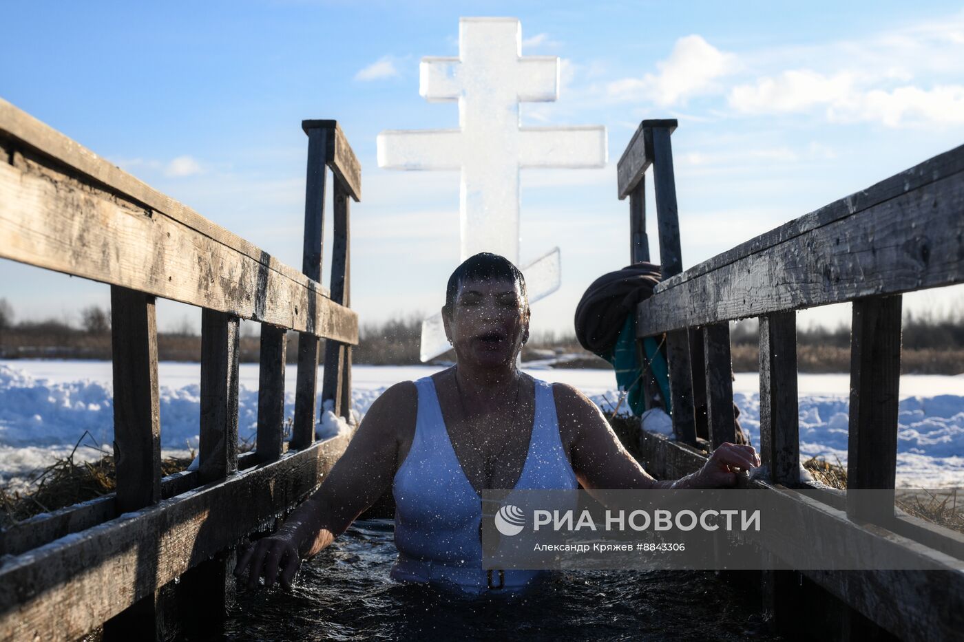 Празднование Крещения в России
