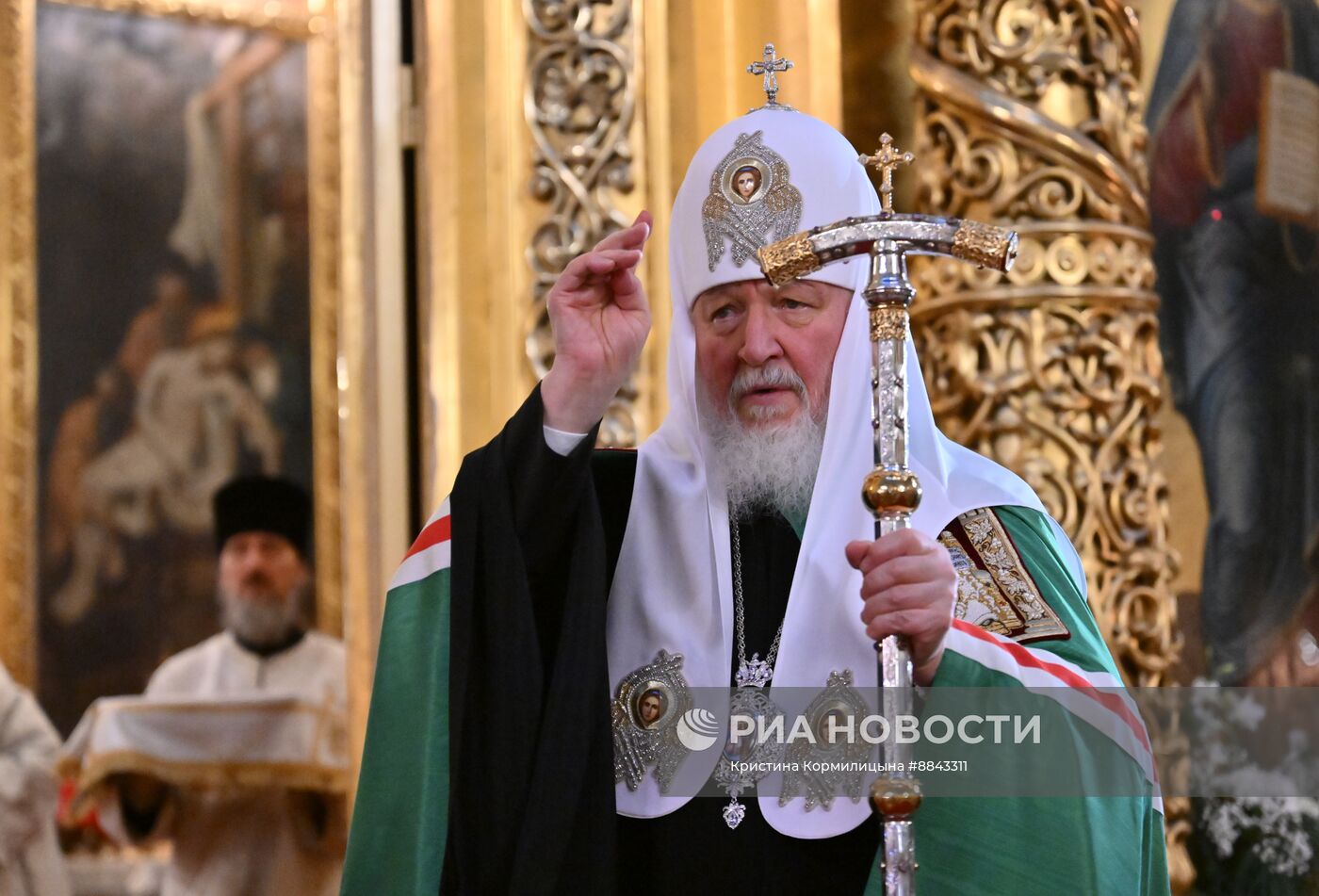 Патриаршее служение и чин освящения воды в праздник Крещения