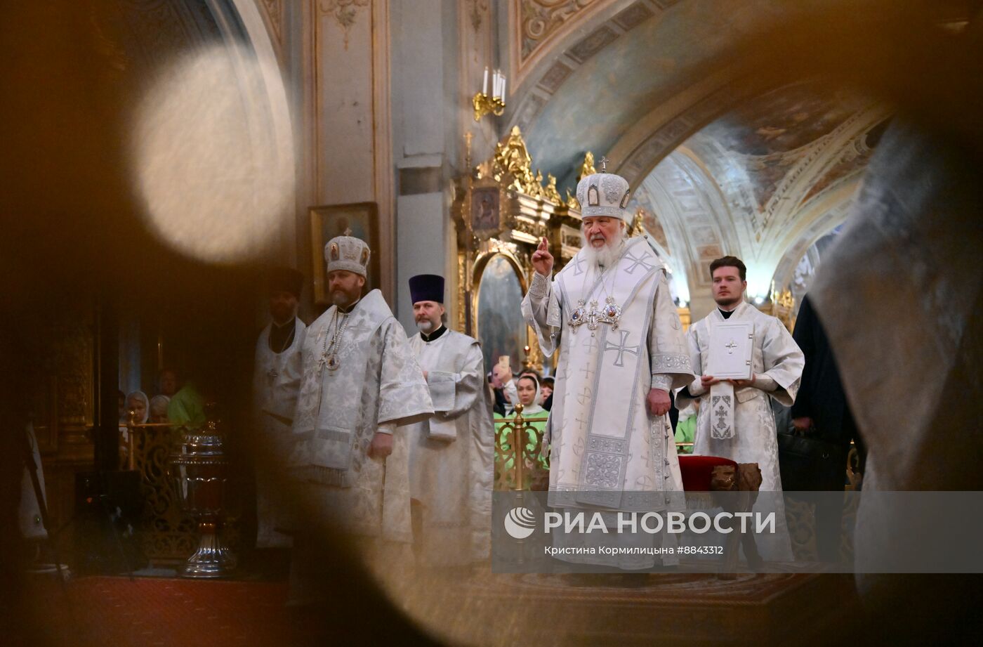 Патриаршее служение и чин освящения воды в праздник Крещения