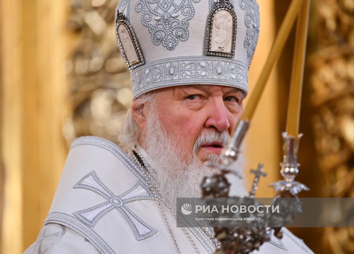 Патриаршее служение и чин освящения воды в праздник Крещения
