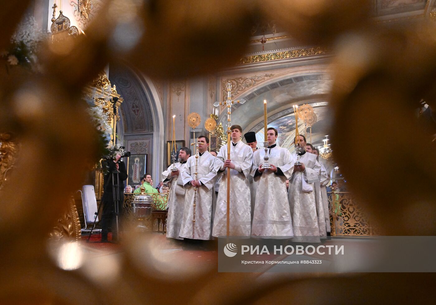 Патриаршее служение и чин освящения воды в праздник Крещения