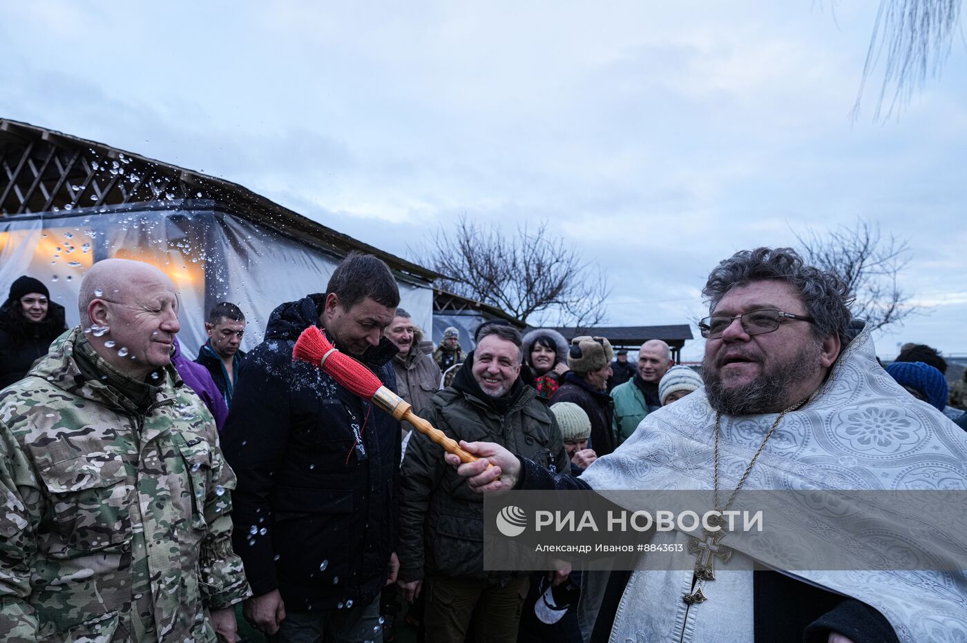 Празднование Крещения в России
