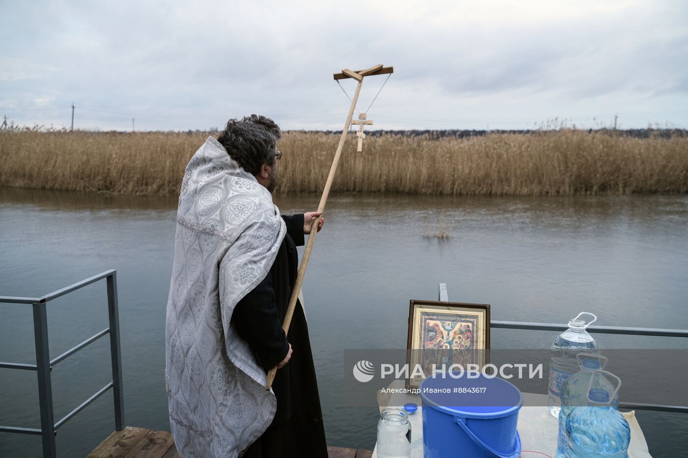 Празднование Крещения в России