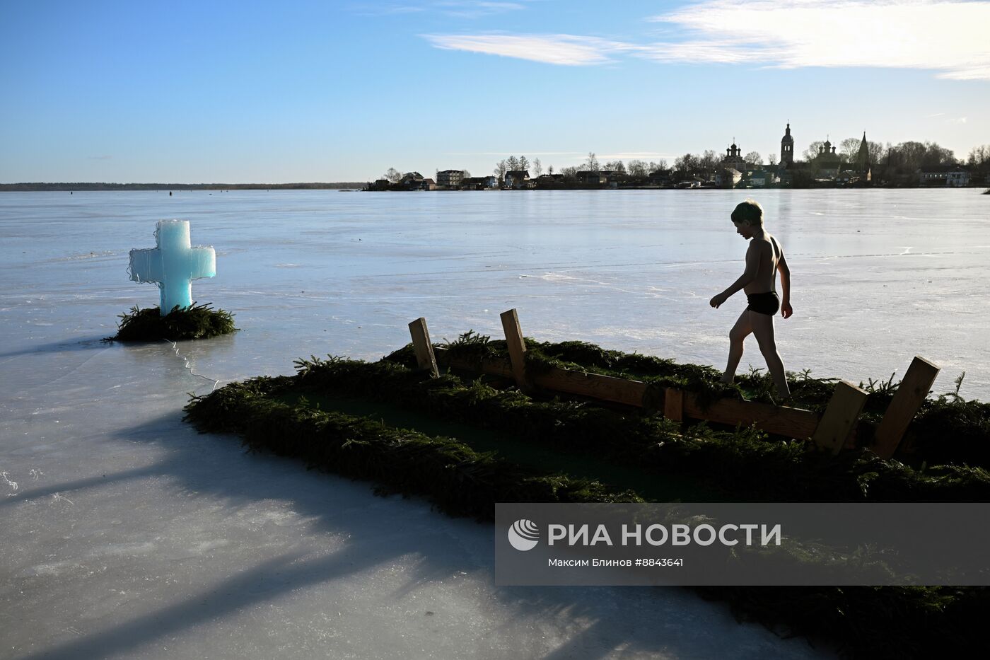 Празднование Крещения в России