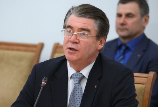 Заседание Комиссии по экономическим вопросам при Экономическом совете СНГ