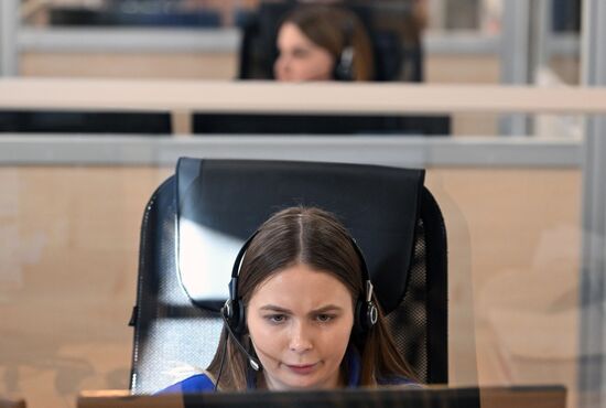 Работа центра обработки экстренных вызовов 112