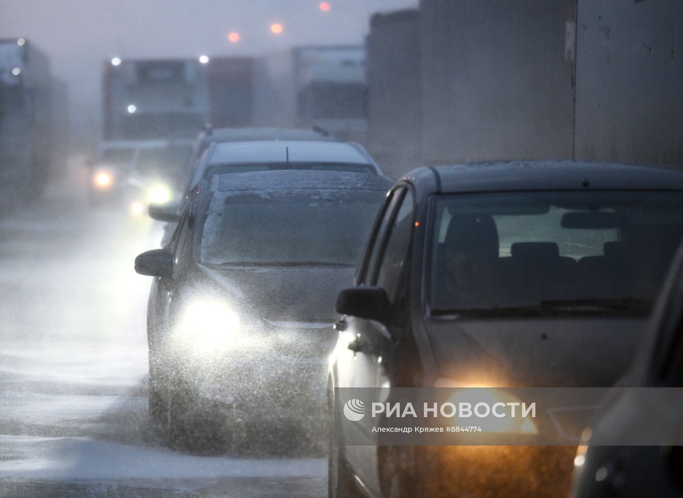 Метель в Новосибирске