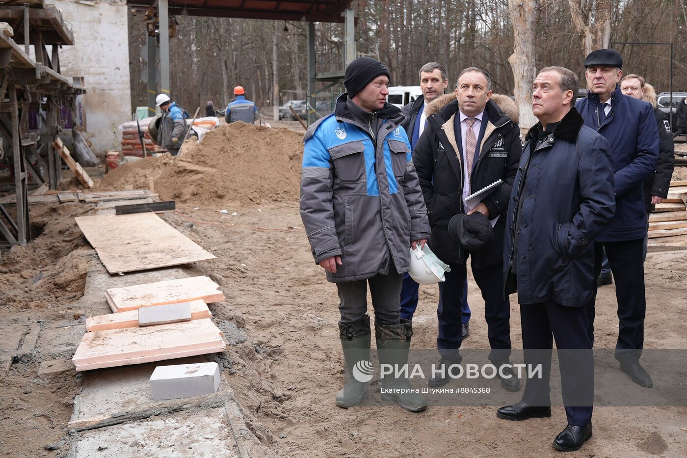 Рабочая поездка зампред Совбеза РФ Д. Медведева в Брянскую область