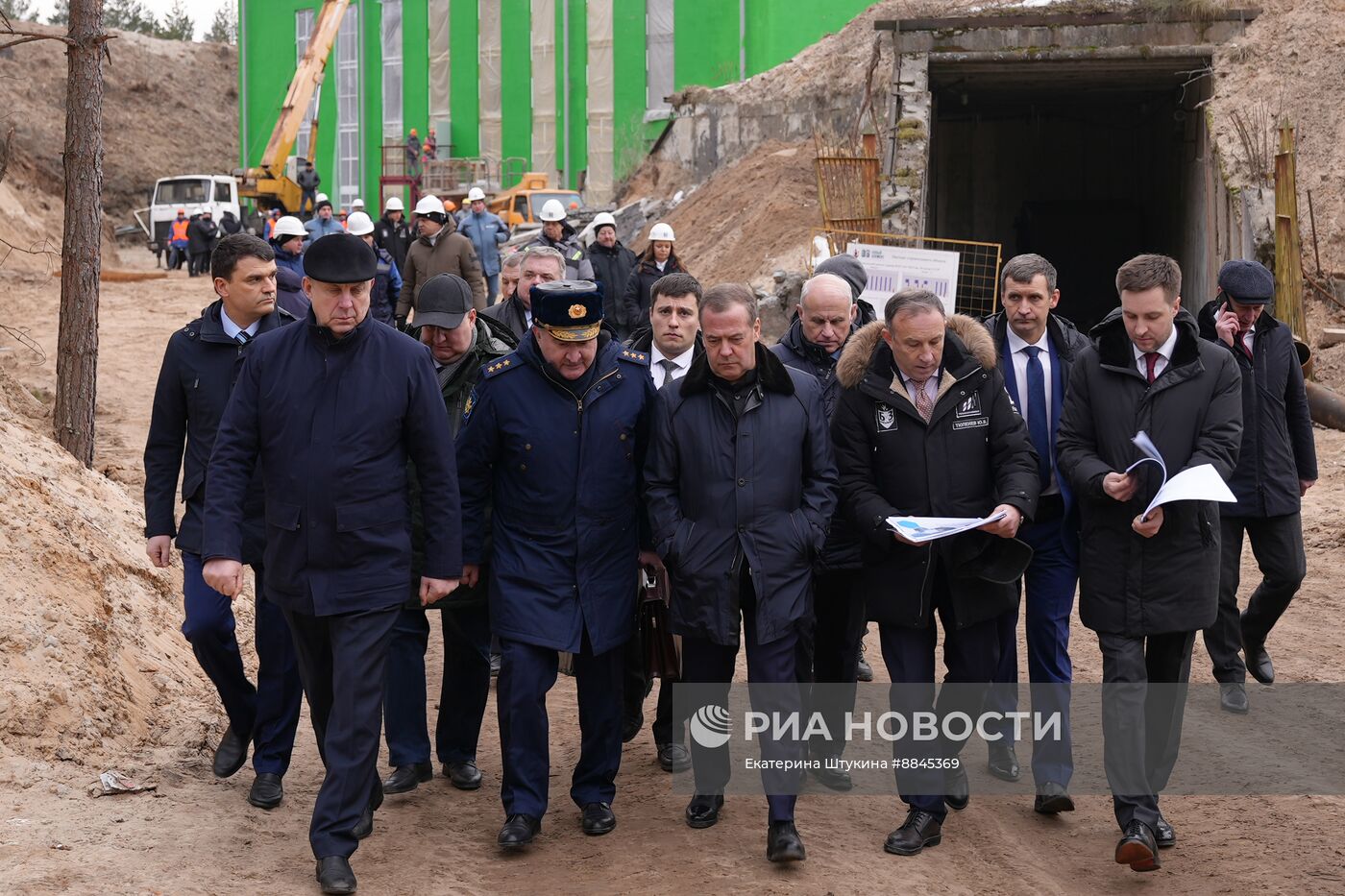 Рабочая поездка зампред Совбеза РФ Д. Медведева в Брянскую область