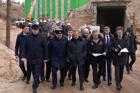 Рабочая поездка зампред Совбеза РФ Д. Медведева в Брянскую область