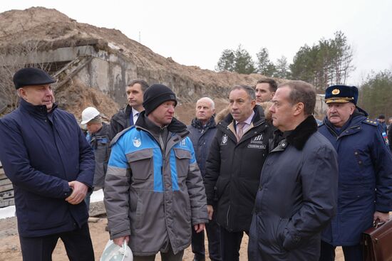 Рабочая поездка зампред Совбеза РФ Д. Медведева в Брянскую область