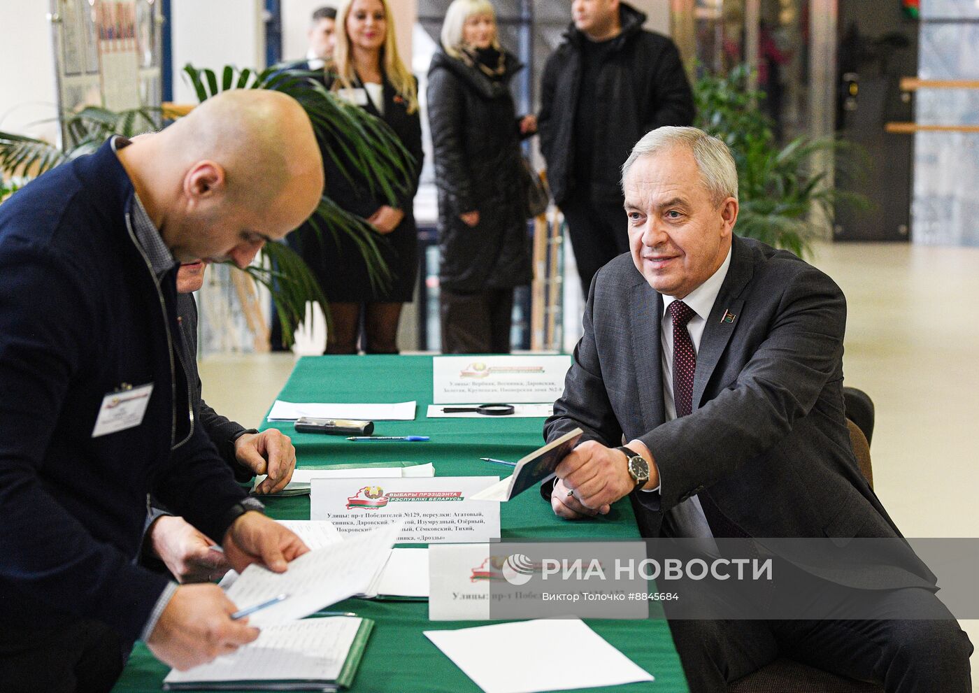 Выборы президента в Белоруссии