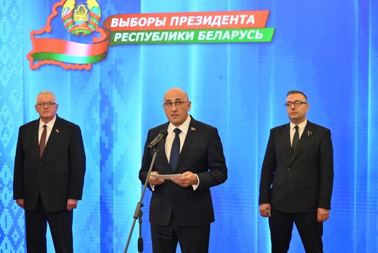 Выборы президента в Белоруссии