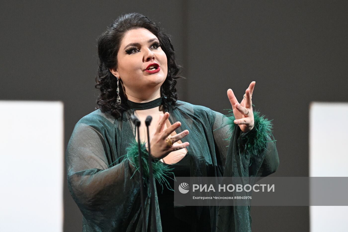 Гала-концерт закрытия международного конкурса вокалистов и концертмейстеров Хиблы Герзмава