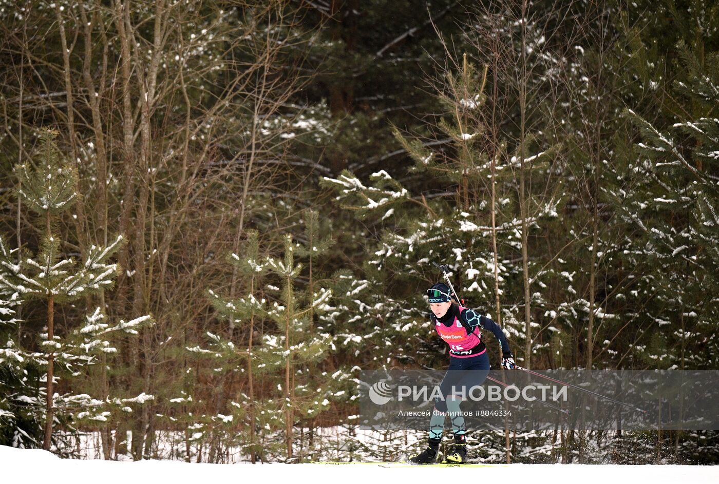 Биатлон. Кубок России. 5 этап. Женщины. 7.5 км. Спринт