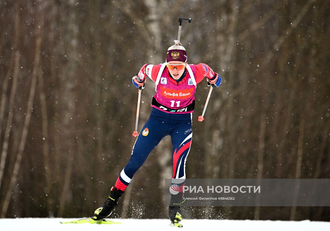 Биатлон. Кубок России. 5 этап. Женщины. 7.5 км. Спринт