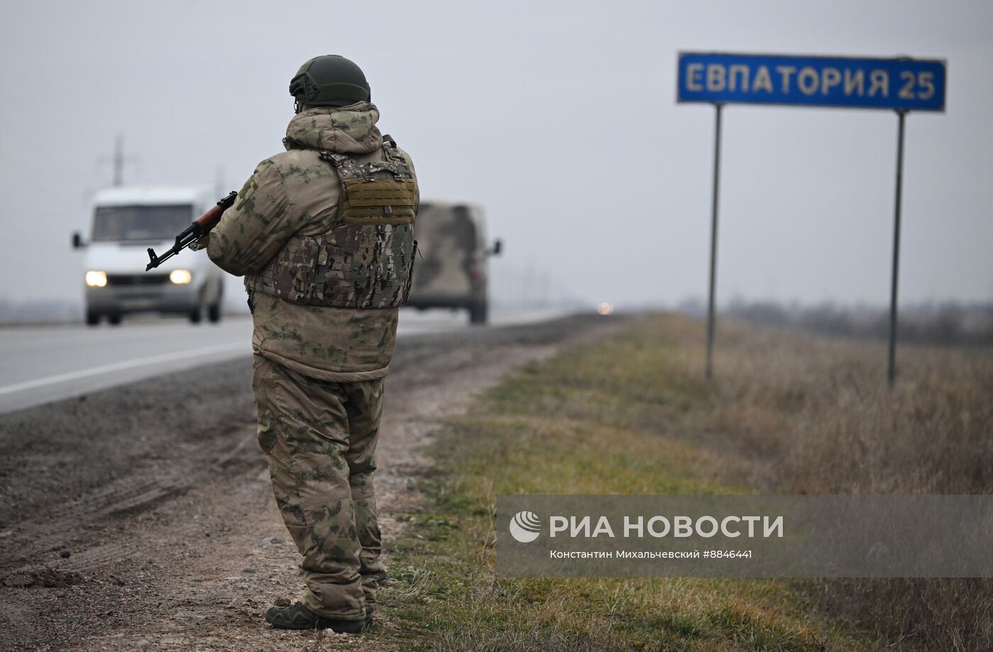 Учения подразделений территориальной обороны "Барс-Крым"