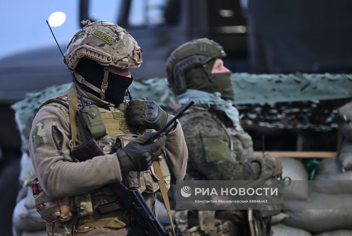 Учения подразделений территориальной обороны "Барс-Крым"