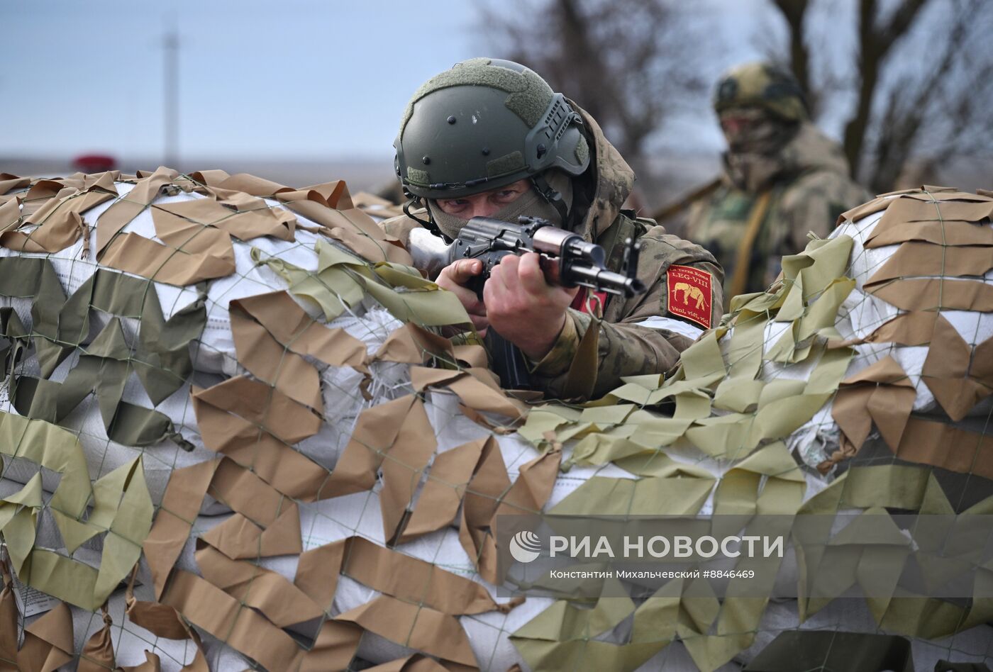 Учения подразделений территориальной обороны "Барс-Крым"